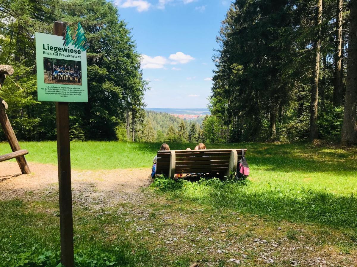 Haus Jenni Im Schwarzwald, 3,5-Zimmer, Grosse Terrasse Freudenstadt Buitenkant foto
